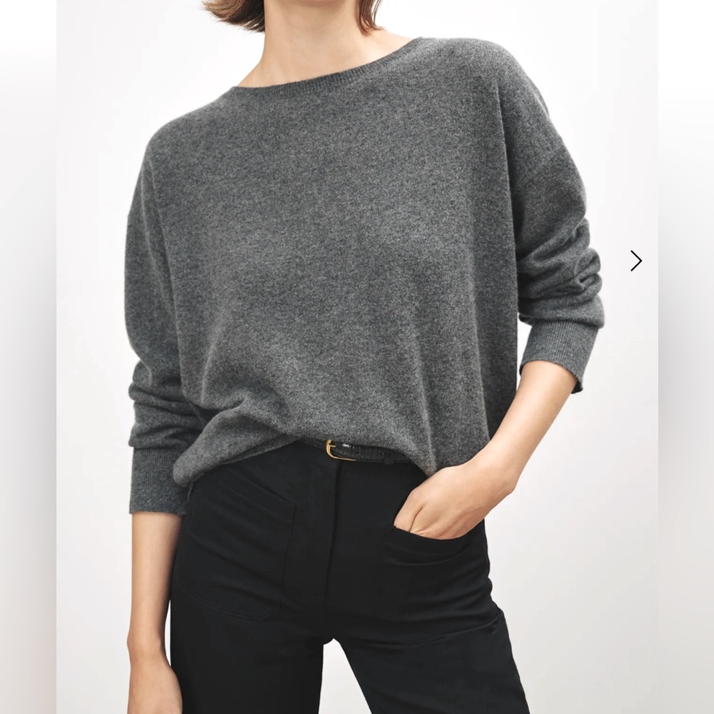 Nili Lotan ex boyfriend crewneck sz L - Picture 4 of 11